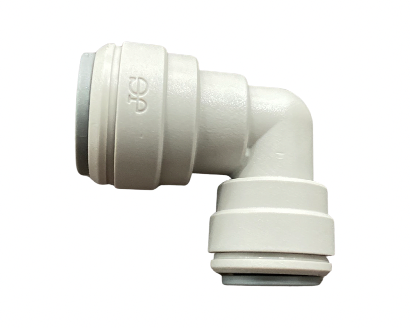 John Guest Elbow Reducer, 1/2" to 3/8 QC