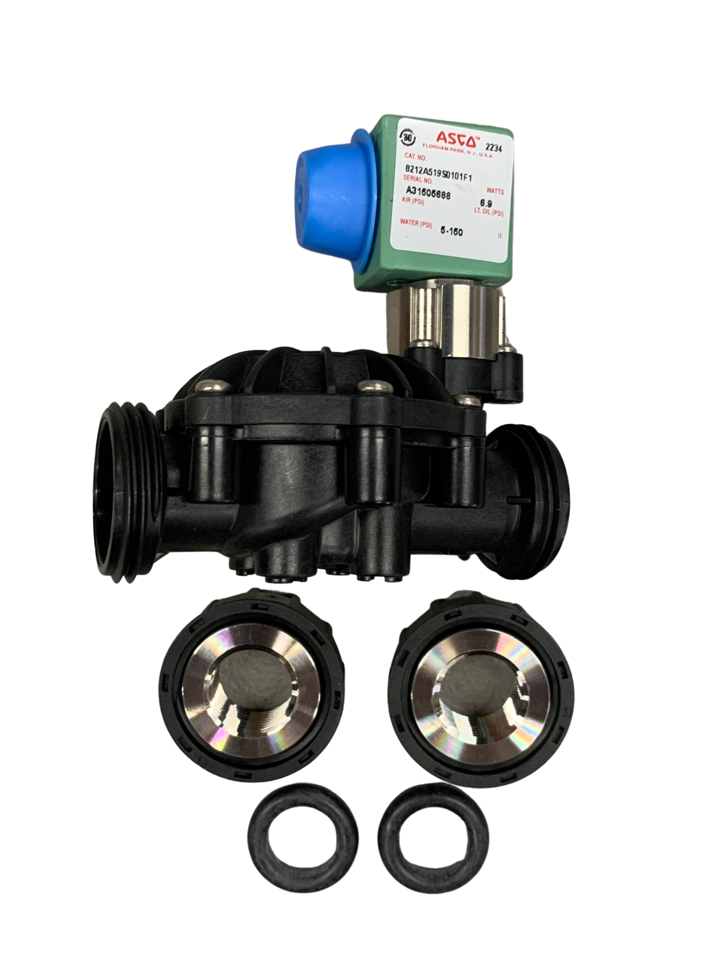 Solenoid, 2 way, 24V, 1/2"NPT