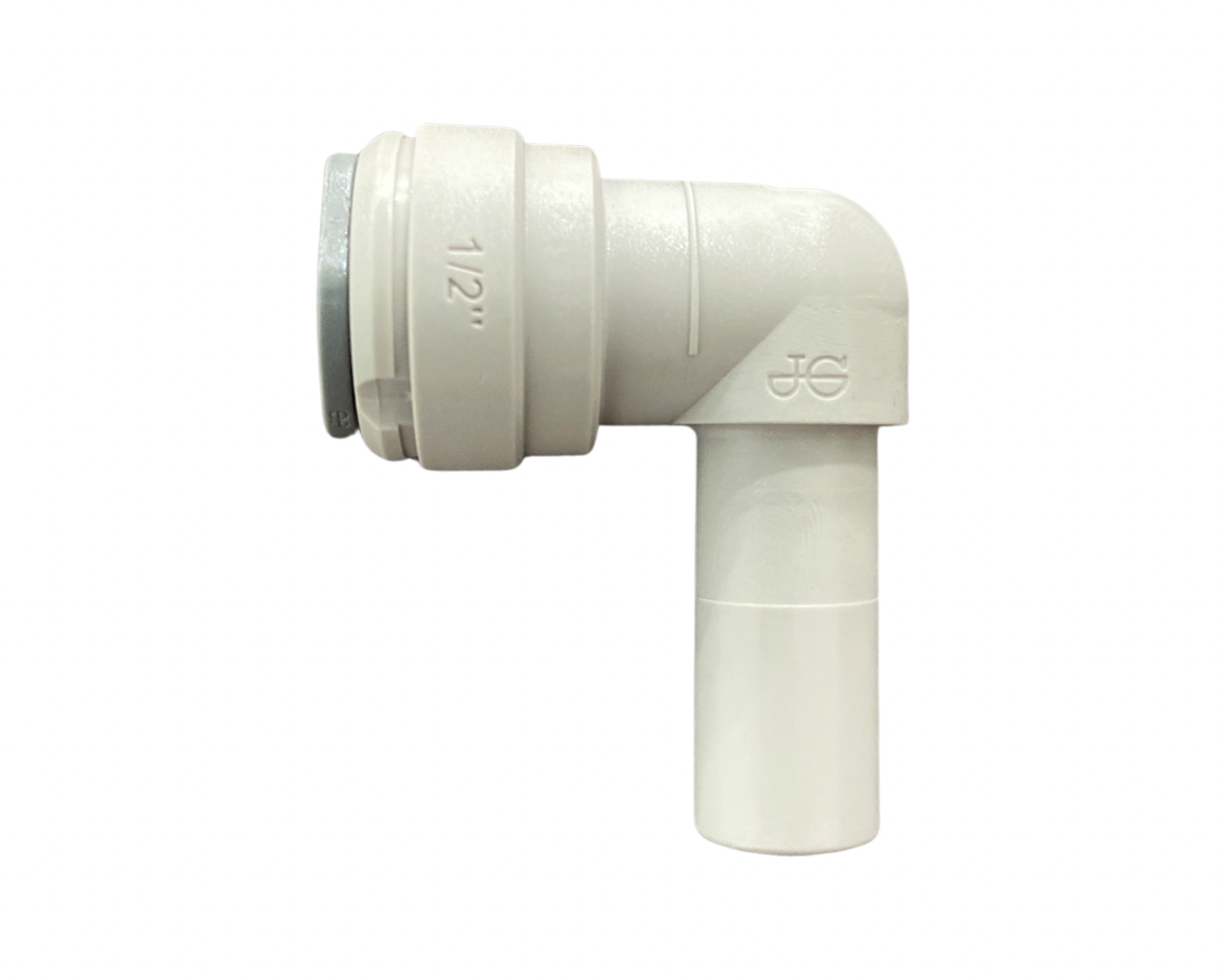 John Guest Elbow Stem 1/2" Stem to 1/2" QC