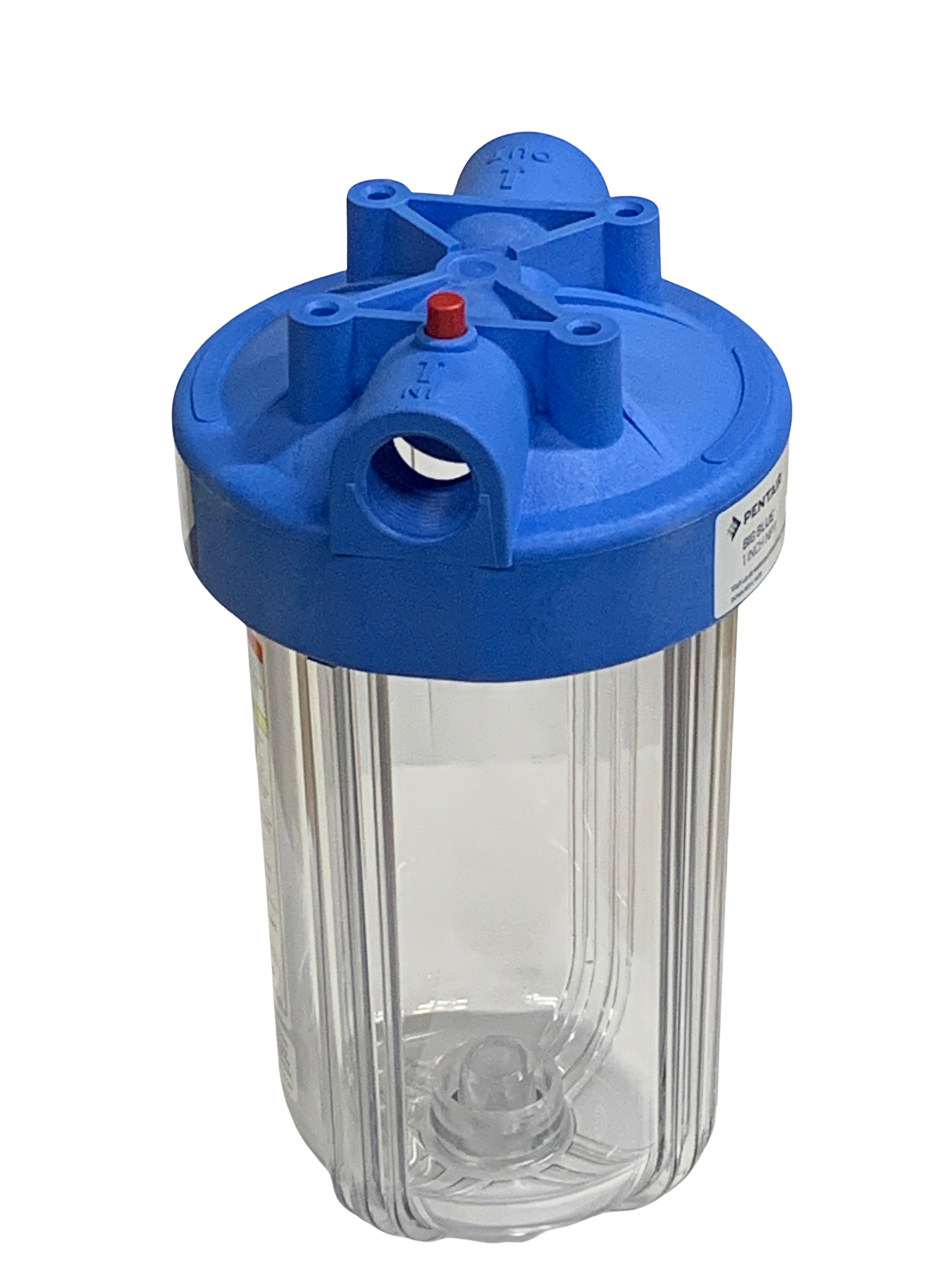 Clear / Blue Filter Housing 4.5" x 10"