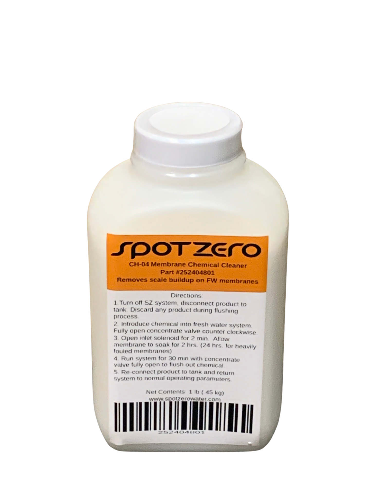 Spot Zero Membrane Chemical Cleaner