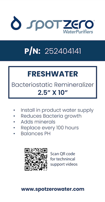 Bacteriostatic Re-mineralizer