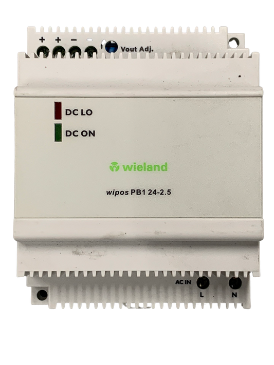 24VDC DIN RAIL POWER SUPPLY DR-60-24