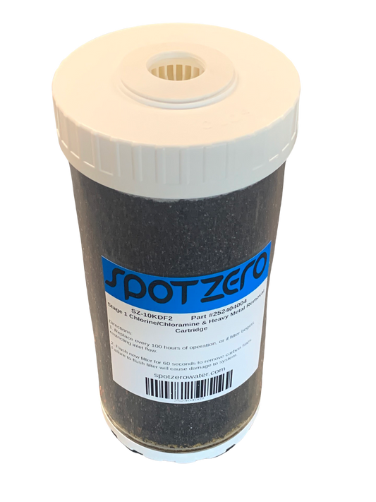 Spot Zero Stage 1 Pre-Filter / Oxidizer & Heavy Metal Remover